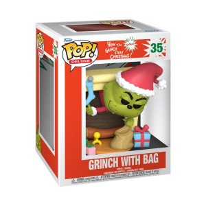 Funko POP Deluxe the Grinch 35 Grinch with Bag Figurka Kolekcjonerska
