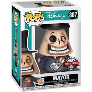 Funko POP The Nightmare Before Christmas 807 Mayor diamond Special Edition Limitowana Brokatowa Figurka Kolekcjonerska