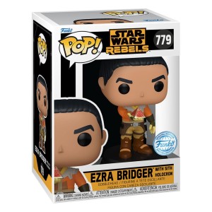 Funko POP Star Wars 779 Ezra Bridger with Sith Holocron  Special Edition Limitowana Figurka Kolekcjonerska