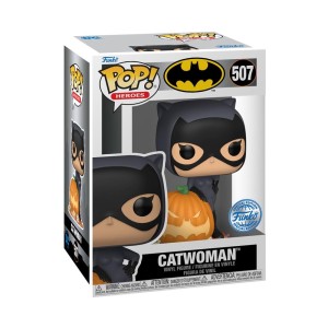 Funko POP DC Super Heroes 507 Catwoman with Pumpkin Special Edition Limitowana Figurka Kolekcjonerska