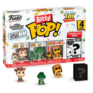 Funko POP Bitty Toy Story 4pack Woody Rex Slinky Dog + Losowy Figurka Kolekcjonerska