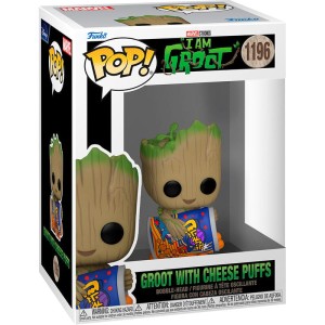Funko POP I am Groot 1196 Groot with Cheese Puffs Figurka Kolekcjonerska