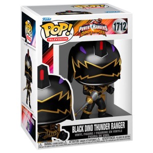 Funko POP Power Rangers 1712 Black Dino Thunder Ranger Figurka Kolekcjonerska