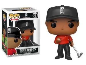 Funko POP Tiger Woods 1 Tiger Woods (Red Shirt) Figurka Kolekcjonerska