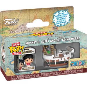 Figurka Funko POP Bitty One Piece  Monkey D. Luffy and the Going Merry