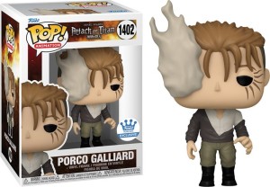 Funko POP Attack on Titan 1402 Porco Galliard Special Edition Limitowana Figurka Kolekcjonerska