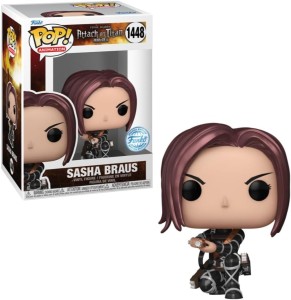 Funko POP Attack on Titan 1448 Sasha Braus metallic Special Edition Limitowana Figurka Kolekcjonerska