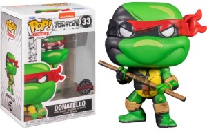 Funko POP Teenage Mutant ninja Turtles 33 Donatello Special Edition Limitowana Figurka Kolekcjonerska