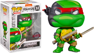 Funko POP Teenage Mutant ninja Turtles 32 Leonardo Special Edition Limitowana Figurka Kolekcjonerska