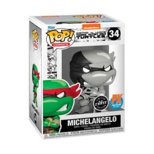 Funko POP Teenage Mutant ninja Turtles 34 Michelangelo chase Limitowana Figurka Kolekcjonerska