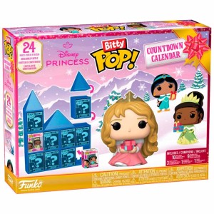 Funko POP Bitty Princess 24szt Disney Princess Kalendarz Adventowy Figurka Kolekcjonerska