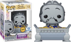 Funko POP Disney Beauty and the Beast 1138 Cogsworth chase Limitowana Figurka Kolekcjonerska