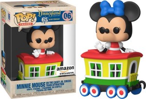 Funko POP Train Disney 6 Minnie Mause on the Casey jr. Circus Train Attraction Special Edition Limitowana Figurka Kolekcjonerska