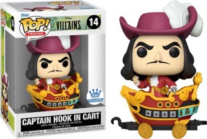 Funko POP Train Disney 14 Captain Hook in Cart Special Edition Limitowana Figurka Kolekcjonerska