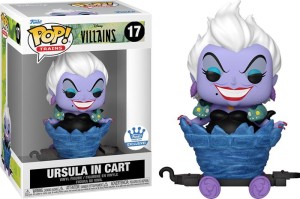 Funko POP Train Disney 17 Ursula in cart Special Edition Limitowana Figurka Kolekcjonerska
