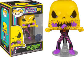 Funko POP Disney 808 Jack Skellington blacklight Special Edition Limitowana Świecąca Figurka Kolekcjonerska