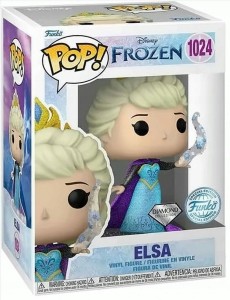 Funko POP Disney Frozen 1024 Elsa diamond Special Edition Limitowana Brokatowa Figurka Kolekcjonerska