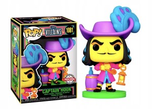 Funko POP Disney Villains 1081 Captain Hook blacklight Special Edition Limitowana Świecąca Figurka Kolekcjonerska