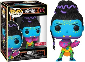 Funko POP Black Panther 276 Shuri blacklight Świecąca Figurka Kolekcjonerska