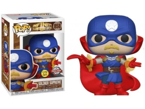 Funko POP Infinity Warps 858 Soldier Supreme glow Special Edition Limitowana Świecąca Figurka Kolekcjonerska