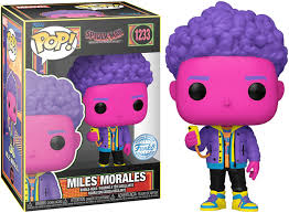Funko POP Spider-Man Across the Spiderverse 1233 Miles Morales blacklight Special Edition Limitowana Świecąca Figurka Kolekcjonerska