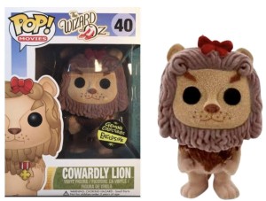 Funko POP the Wizard of Oz 40 Cowardly Lion flocked Special Edition Limitowana Figurka Kolekcjonerska