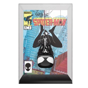 Funko POP Cover Marvel 71 Black Suit Spider-Man Special Edition Limitowana Figurka Kolekcjonerska