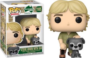 Funko POP Australian Zoo 1105 Steve Irwin with Sui Special Edition Limitowana Figurka Kolekcjonerska