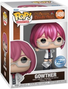 Funko POP the Seven Deadly Sins 1498 Gowther diamond Special Edition Brokatowa Limitowana Figurka Kolekcjonerska
