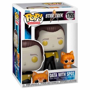 Funko POP Star Trek 1755 Data with Spot Figurka Kolekcjonerska