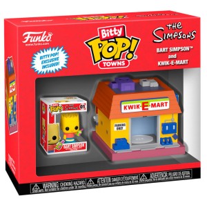 Funko POP Bitty the Simpsons Bart Simpsons and Kwik-E-Mart Figurka Kolekcjonerska