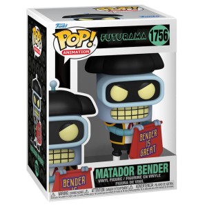 Funko POP Futurama 1756 Matador Bender Figurka Kolekcjonerska