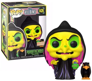 Funko POP Snow White 1426 Disguised Evil Queen with Raven Blacklight Special Edition Świecąca Limitowana Figurka Kolekcjonerska