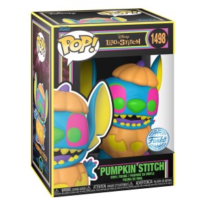 Funko POP Lilo & Stitch 1498 Pumpkin Stitch Blacklight Special Edition Limitowana Świecąca Figurka Kolekcjonerska