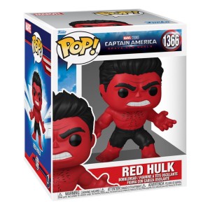 Funko POP Super 6" Captain America: Brave New World 1366 Red Hulk Figurka Kolekcjonerska