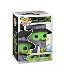 Funko POP the Simpsons 1265 Maggie Simpson as Witch GLOW Special Edition Świecąca Limitowana Figurka Kolekcjonerska