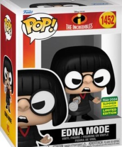 Funko POP the Incredibles 1452 Edna Mode  Summer Convention 2024 Limitowana Figurka Kolekcjonerska