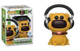 Funko POP Dug Days 1097 Dug with Headphones Special Edition Limitowana Figurka Kolekcjonerska