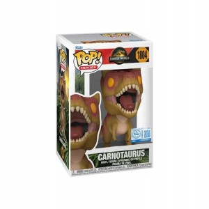 Funko POP Jurassic World 1804 Carnotaurus Special Edition Limitowana Figurka Kolekcjonerska