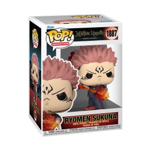 Funko POP Jujutsu Kaisen 1887 Ryomen Sukuna Figurka Kolekcjonerska