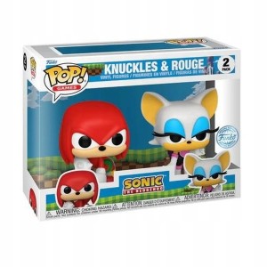 Funko POP set Sonic 2pack Knuckles & Rouge Special Edition Zestaw Limitowana Figurka Kolekcjonerska