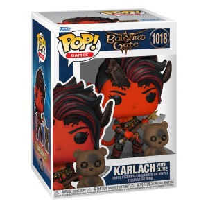 Funko POP Baldur's Gate 1018 Karlach with Clive Figurka Kolekcjonerska
