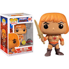 Funko POP Masters of the Universe 991 He-Man GLOW Special Edition Świecąca Limitowana Figurka Kolekcjonerska