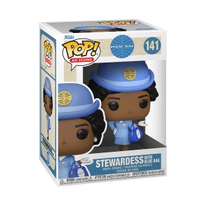 Funko POP Pan Am 141 Stewardess with Blue Bag Figurka Kolekcjonerska
