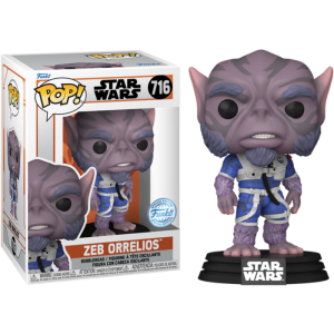 Funko POP Star Wars 716 Zeb Orrelios Special Edition Limitowana Figurka Kolekcjonerska