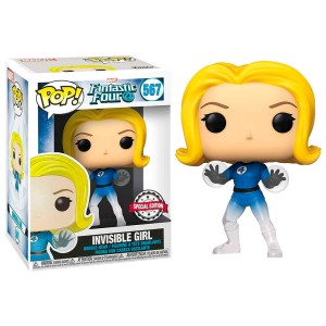 Funko POP Fantastic Four 567 Invisible Girl  Special Edition Limitowana Figurka Kolekcjonerska