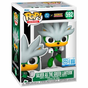 Funko POP Sonic 592 Silver As the Green Lantern  Special Edition Limitowana Figurka Kolekcjonerska