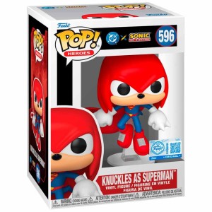 Funko POP Sonic 596 Knuckles As Superman  Special Edition Limitowana Figurka Kolekcjonerska
