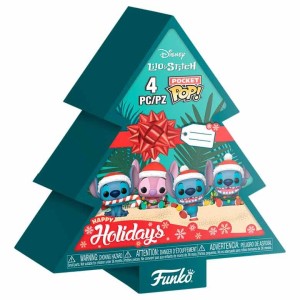 Funko POP Keychain Lilo & Stitch 4pack Tree Holiday Brelok Figurka Kolekcjonerska