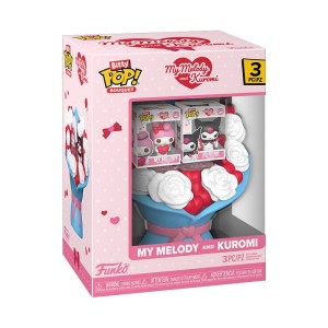 Figurka Funko POP Hello Kitty 3pack My Melody and Kuromi Bouquet